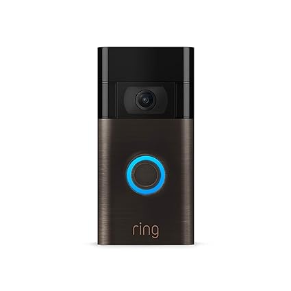 Ring doorbell video camera