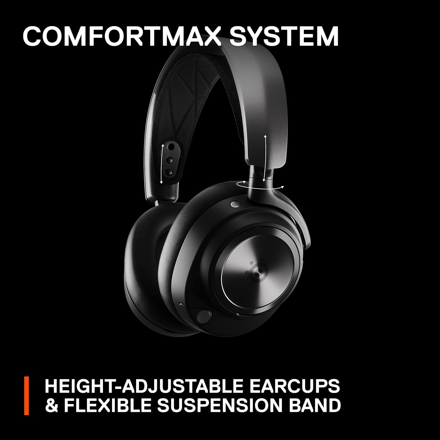 SteelSeries Arctis Nova Pro ComfortMAX system